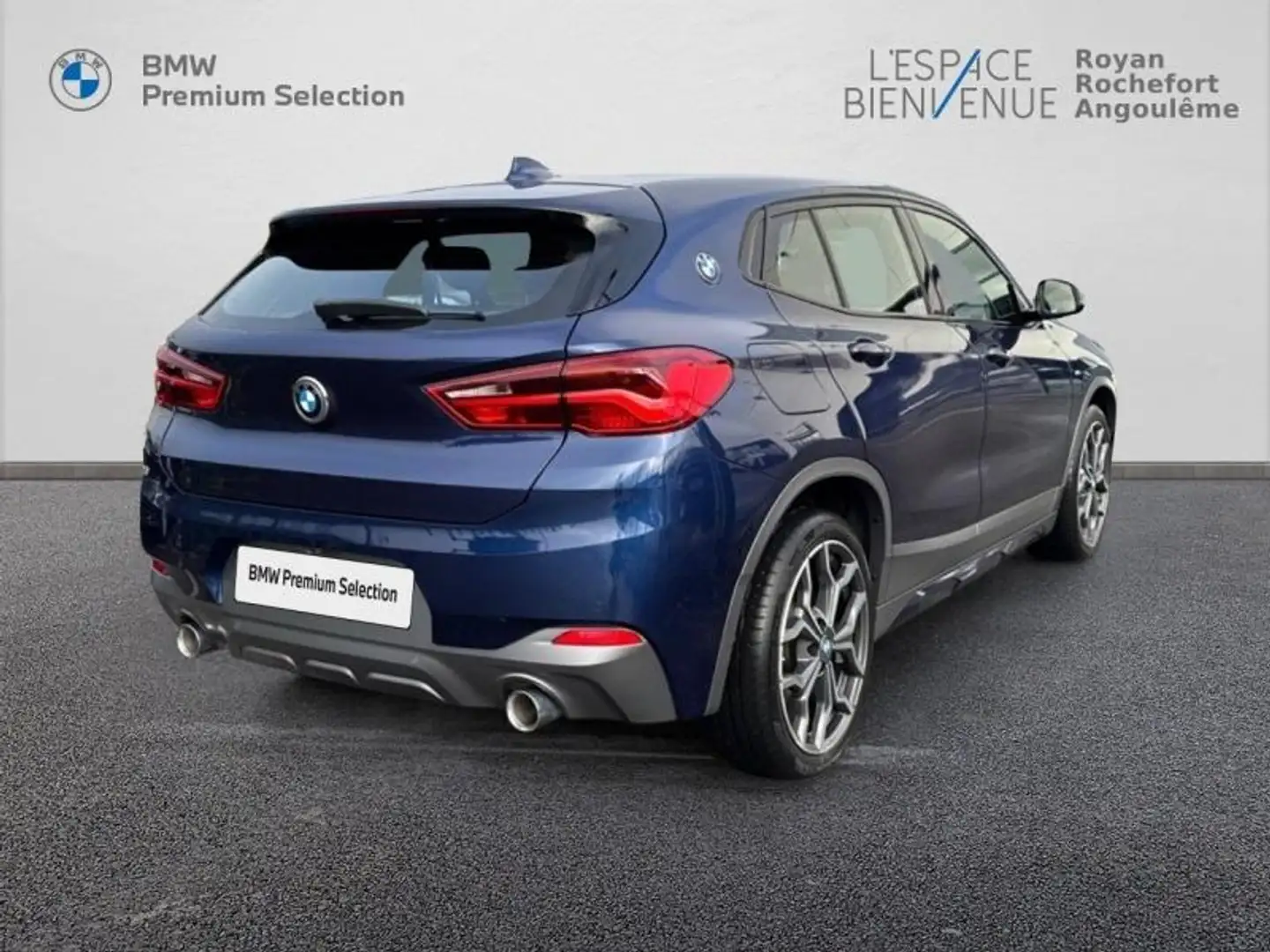 BMW X2 sDrive18dA 150ch M Sport X Euro6d-T 118g Bleu - 2