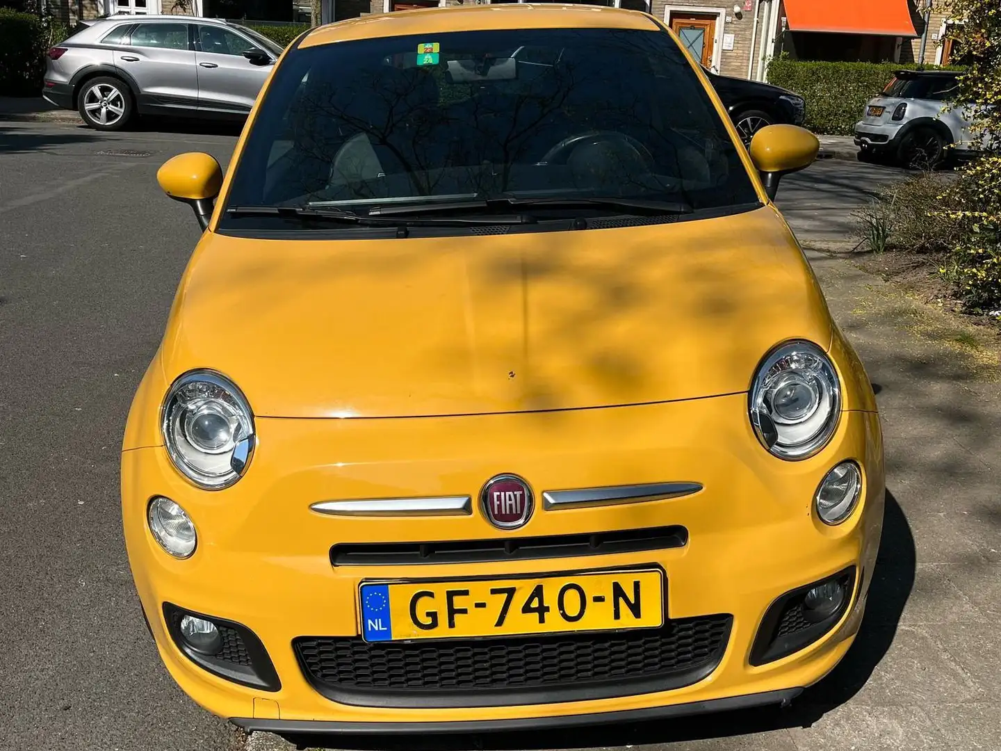 Fiat 500 500 0.9 TwinAir T 500S Geel - 2