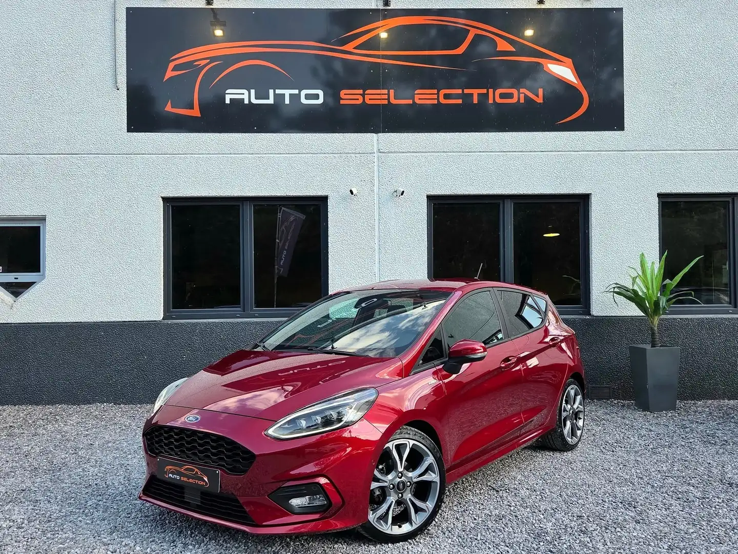 Ford Fiesta Fiesta 1.0 MHEV ST-Line X | LED | CARNET COMPLET Rouge - 1