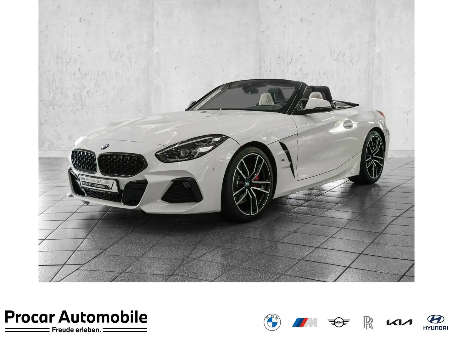 BMW Z4 sDrive20i M-Sport Aut Nav LED Drive+Park HiFi 19" Bianco - 1