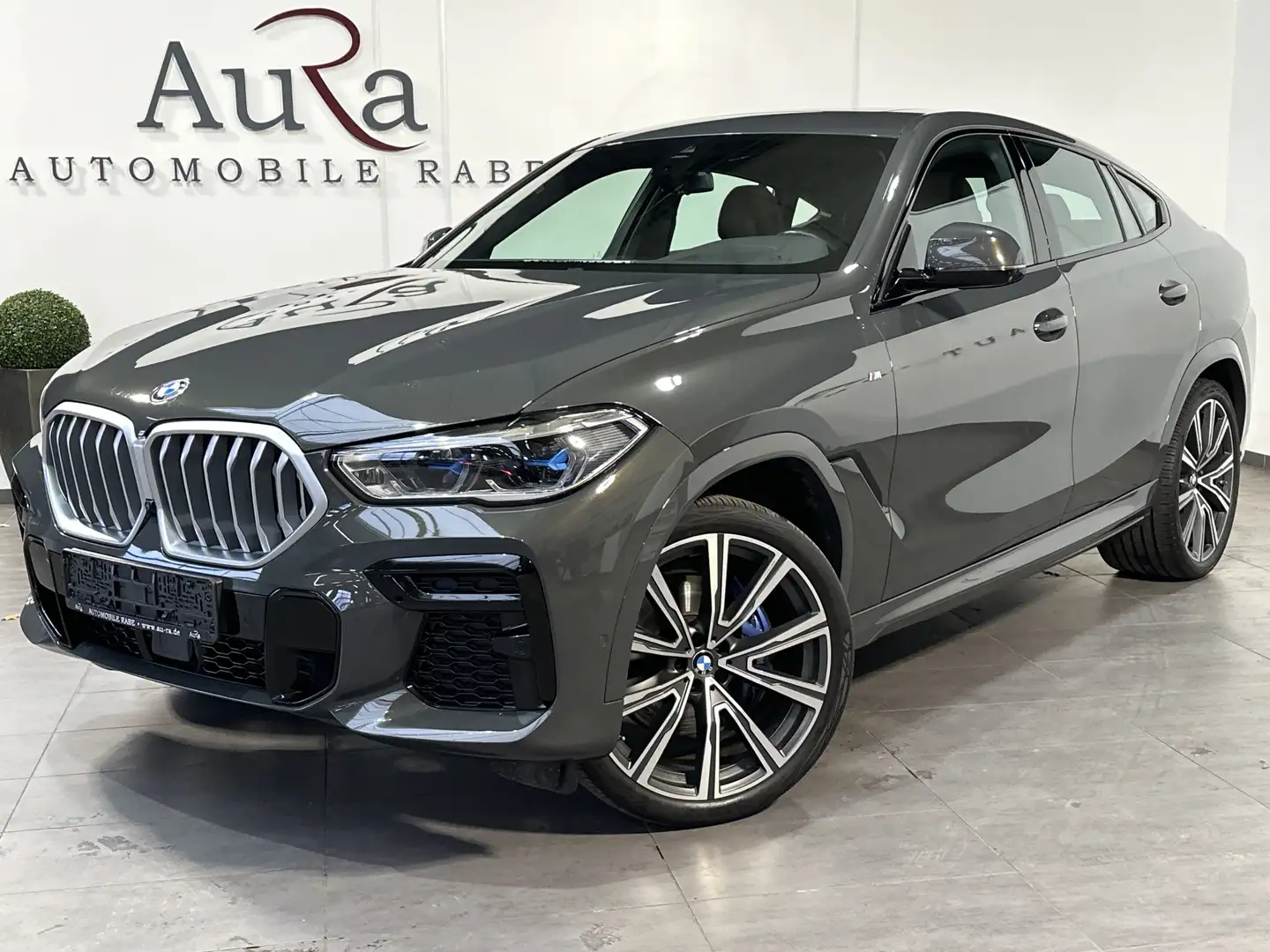 BMW X6 xDrive30d M-Sport NAV+LASER+HEADUP+AHK+PANO Grau - 2