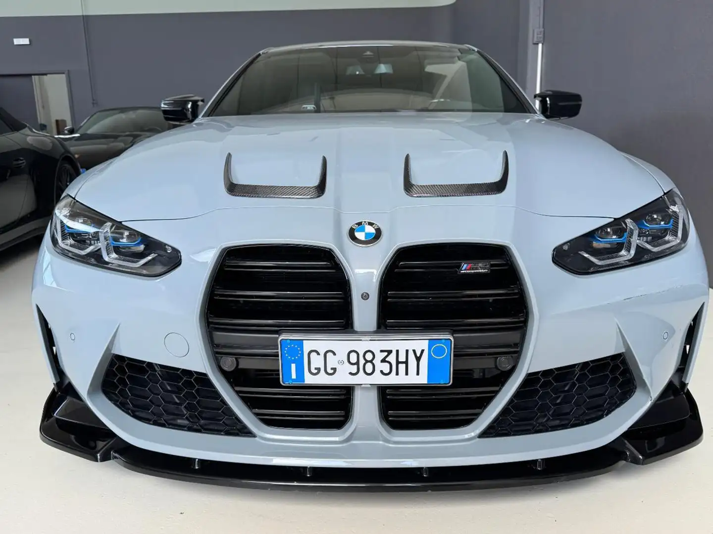 BMW M4 Competition CERCHI 19/20 DETTAGLI CARBONIO CSL Gris - 2