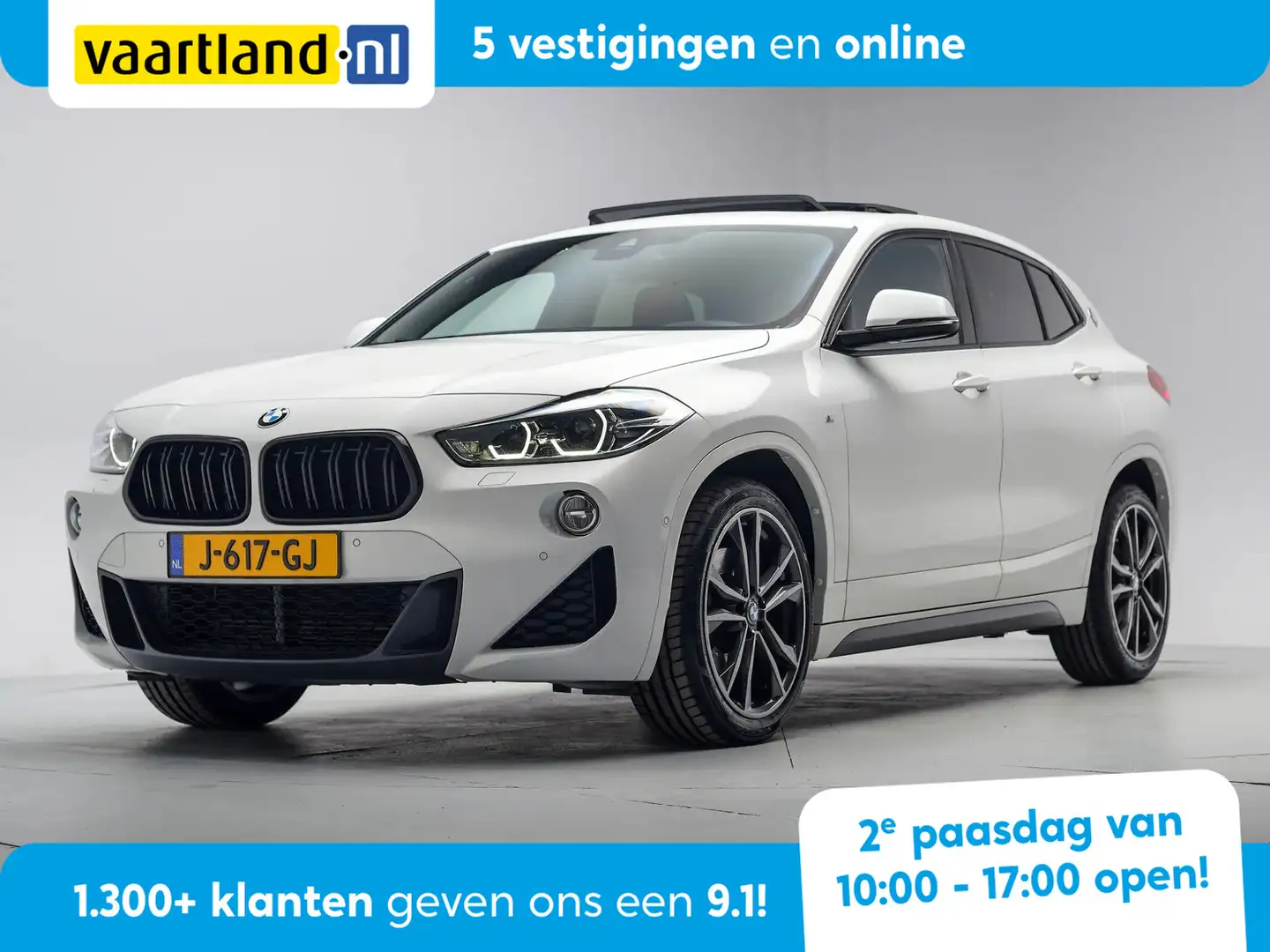 BMW X2 sDrive20i M Sport High Executive Aut. [ Panorama N Weiß - 1