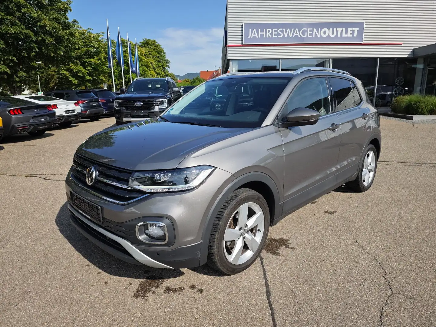 Volkswagen T-Cross Highline 115 PS DSG #LED #KAMERA #BLIS Grau - 2