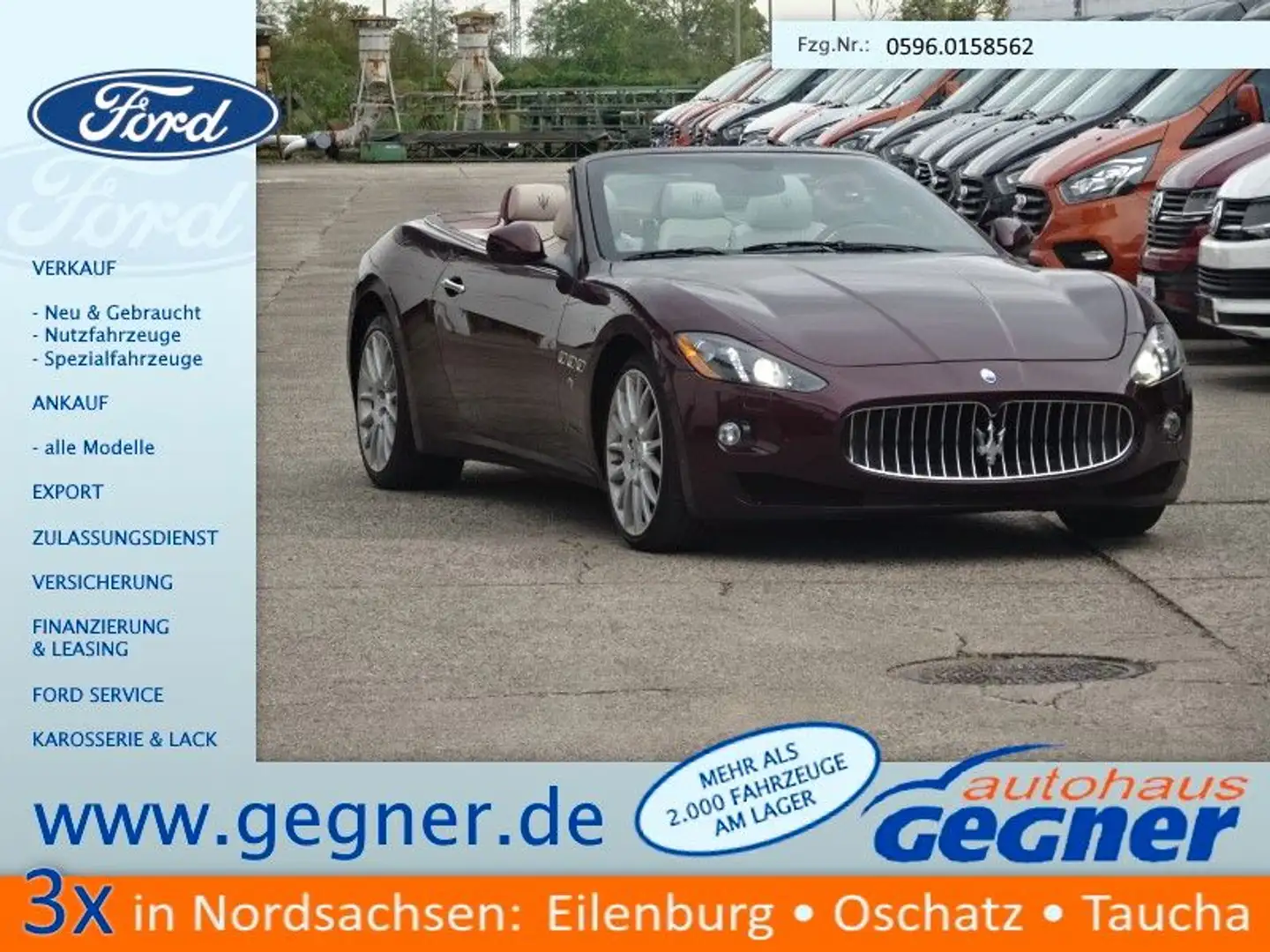 Maserati GranCabrio 4.7 V8 Automatik Rot - 1