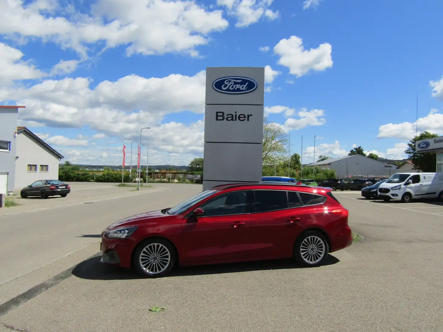 Ford Focus ST - AHK/ACC/TWA/Key Free/Headup Rosso - 1
