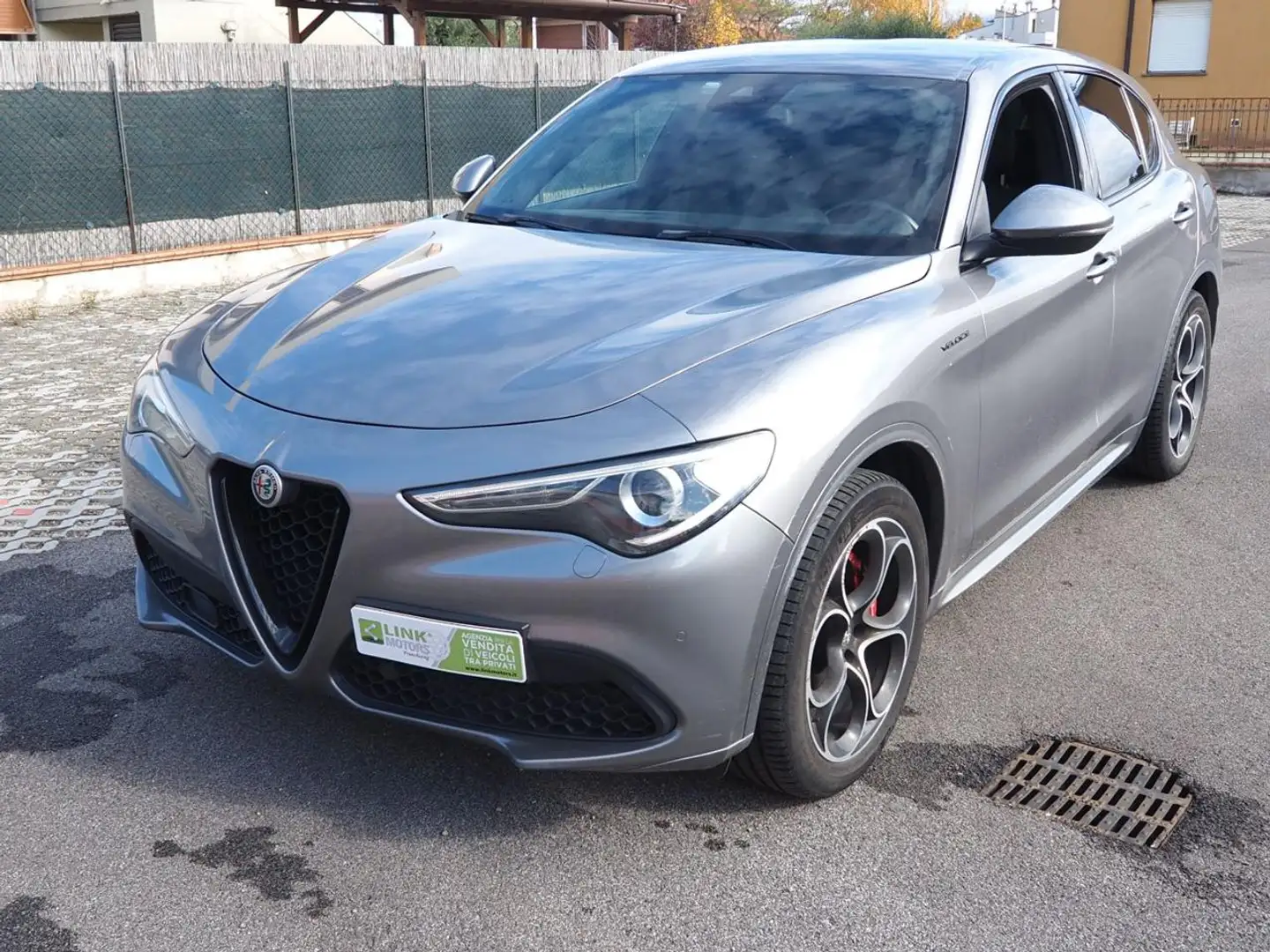 Alfa Romeo Stelvio 2.2 Turbodiesel VELOCE 210 CV AT8 Q4 FINANZIABILE Grigio - 1