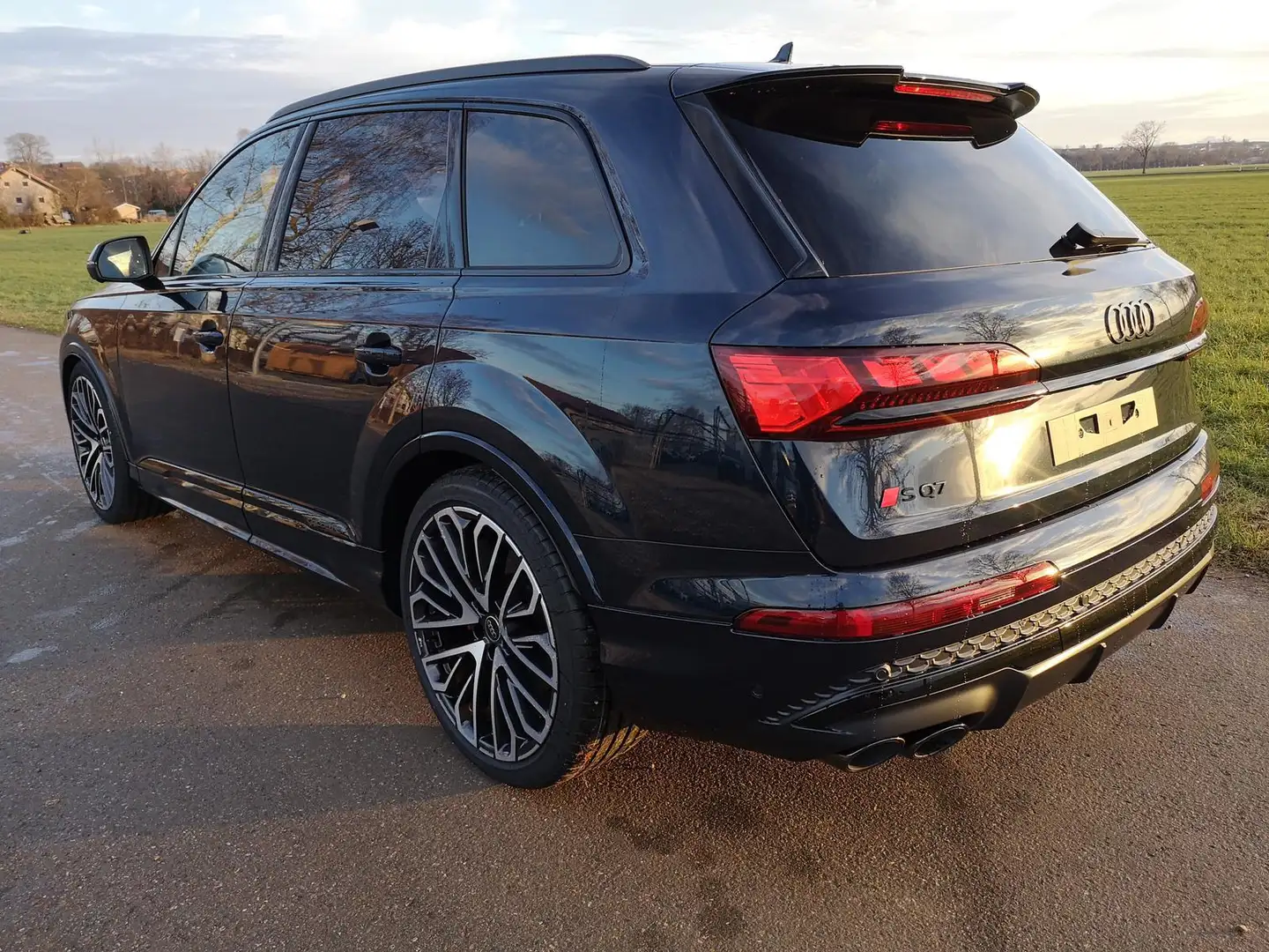 Audi SQ7 4.0 TFSI quattro 4.0TFSI Facelift Voll 373 kW (... Blau - 2