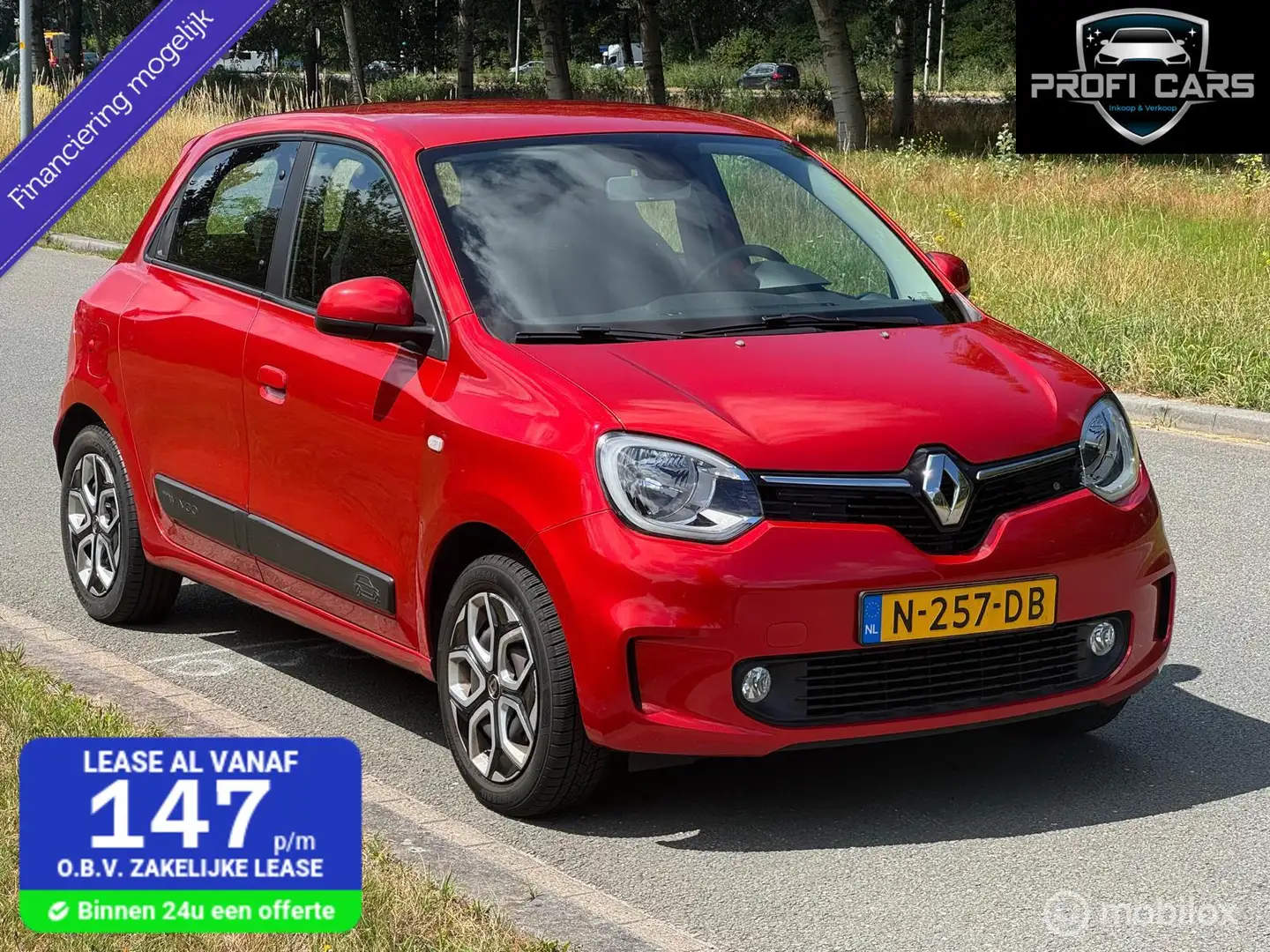 Renault Twingo 0.9 TCe Intens 93pk Airco Elek.Pakket Rood - 1