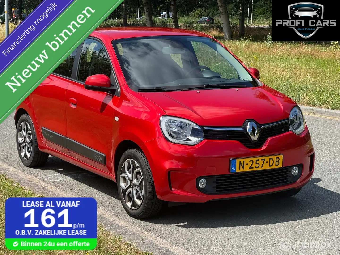 Renault Twingo 0.9 TCe Intens 93pk Airco Elek.Pakket Rood - 1