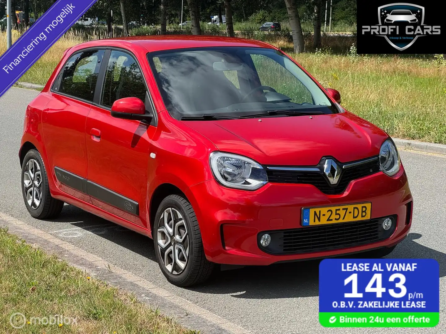 Renault Twingo 0.9 TCe Intens 93pk Airco Elek.Pakket Rouge - 1