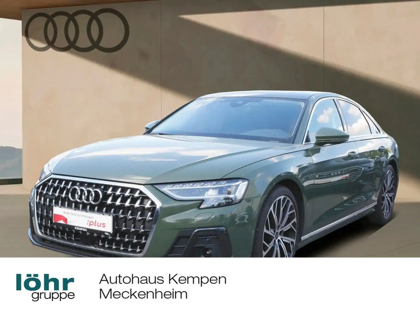 Audi A8 50 TDI quattro Panorama Standhzg. Akkustikgl Grün - 1
