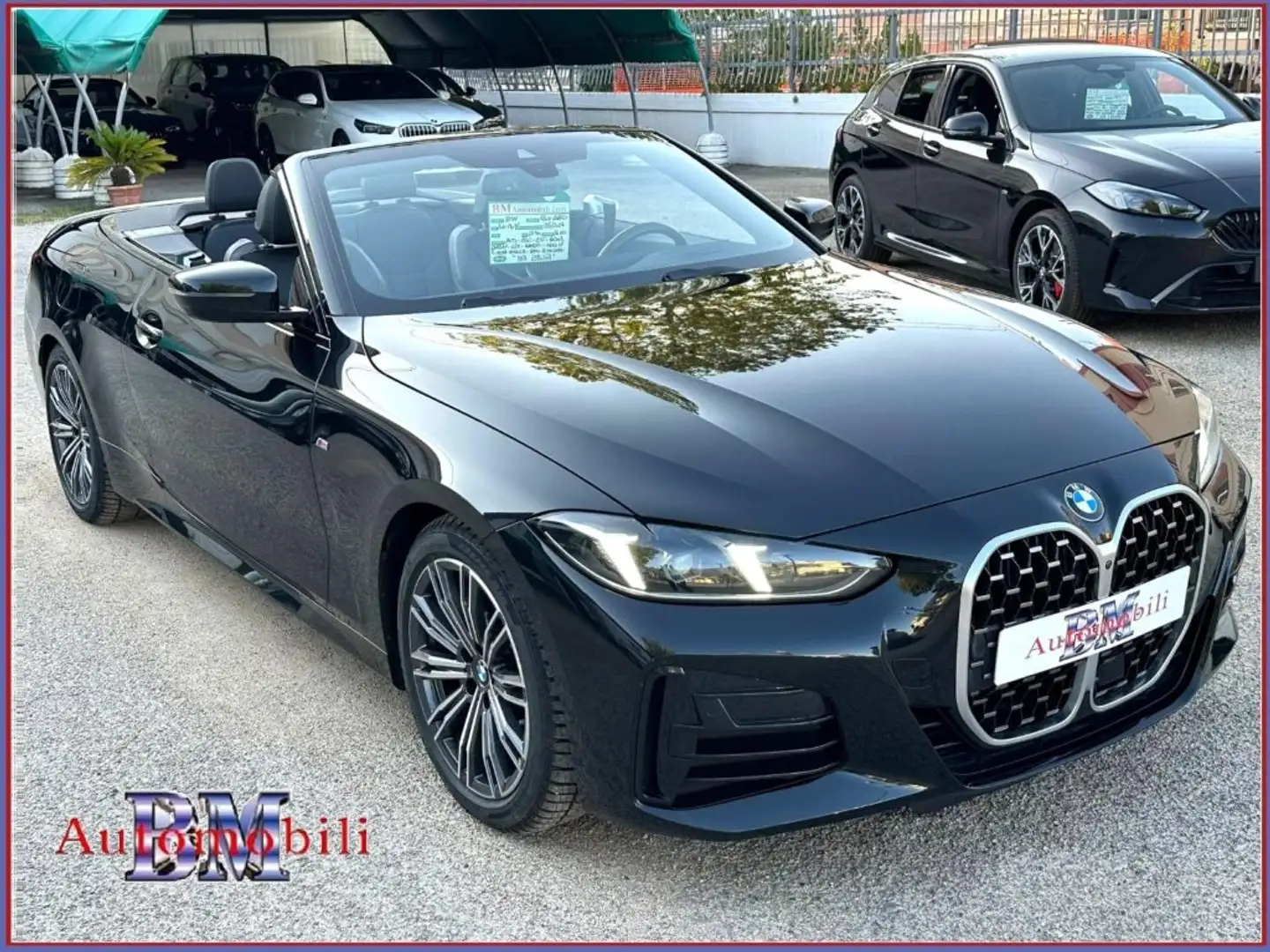 BMW 420 d 48V CABRIO MSPORT IVA AUTO INNOVATION KAMERA LED Nero - 1