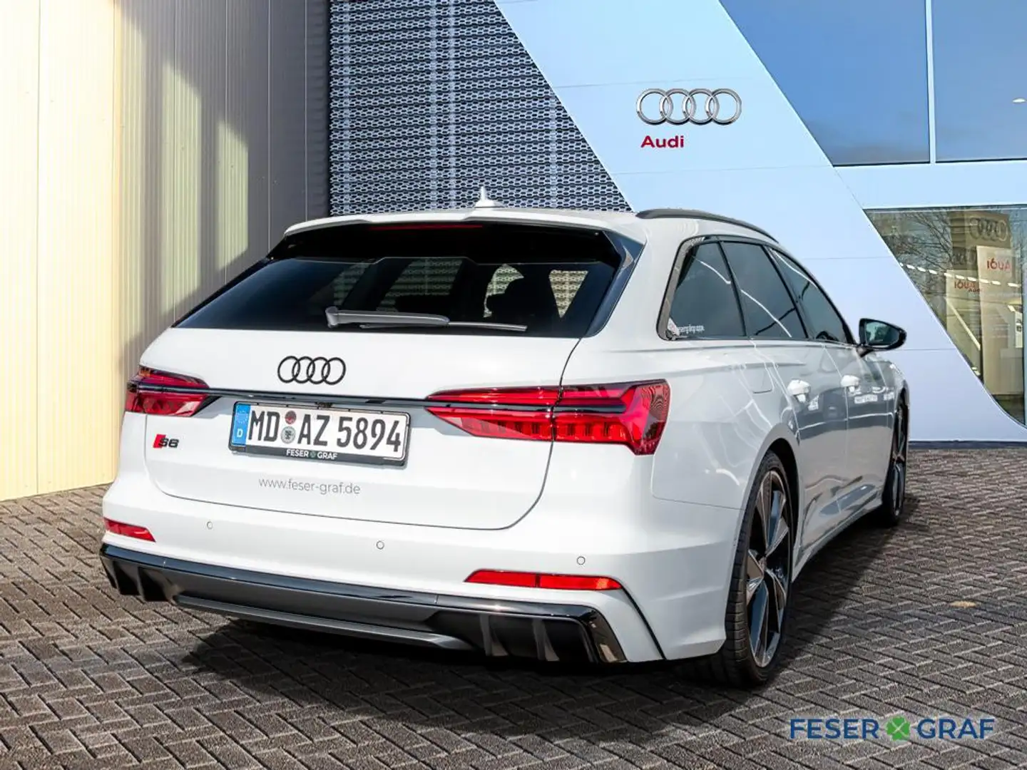 Audi S6 Avant HD-Matrix/adAIR/ACC/B&O/AHK/HuD/Pano/Standhz Alb - 2