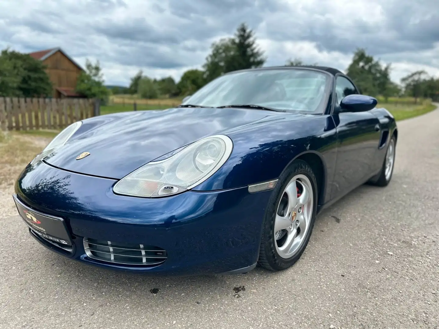 Porsche Boxster S*3.2 L*Automatik*Alcantara*Klima*TOP* Bleu - 2