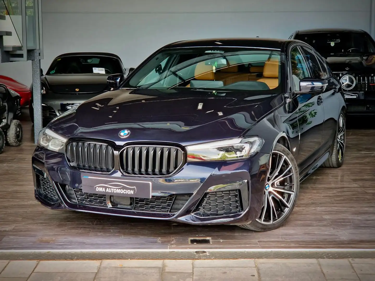 BMW 520 520D Blau - 1