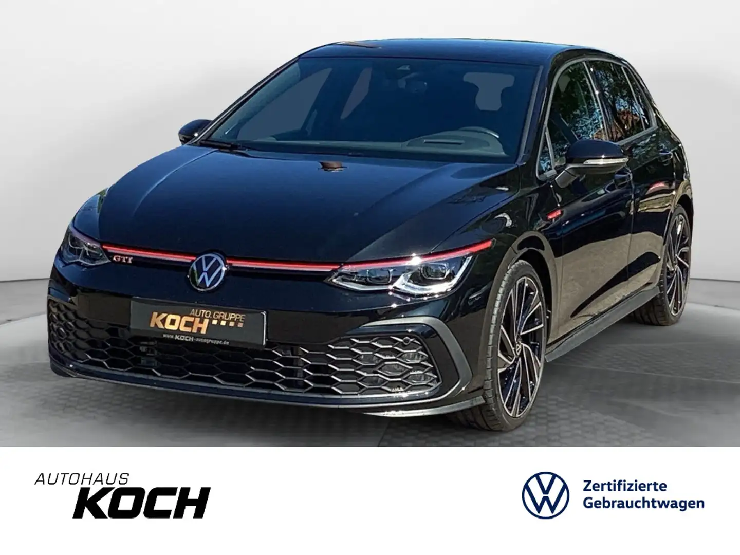 Volkswagen Golf GTI Golf VIII GTI DSG Navi LED HUD Kamera Negro - 1
