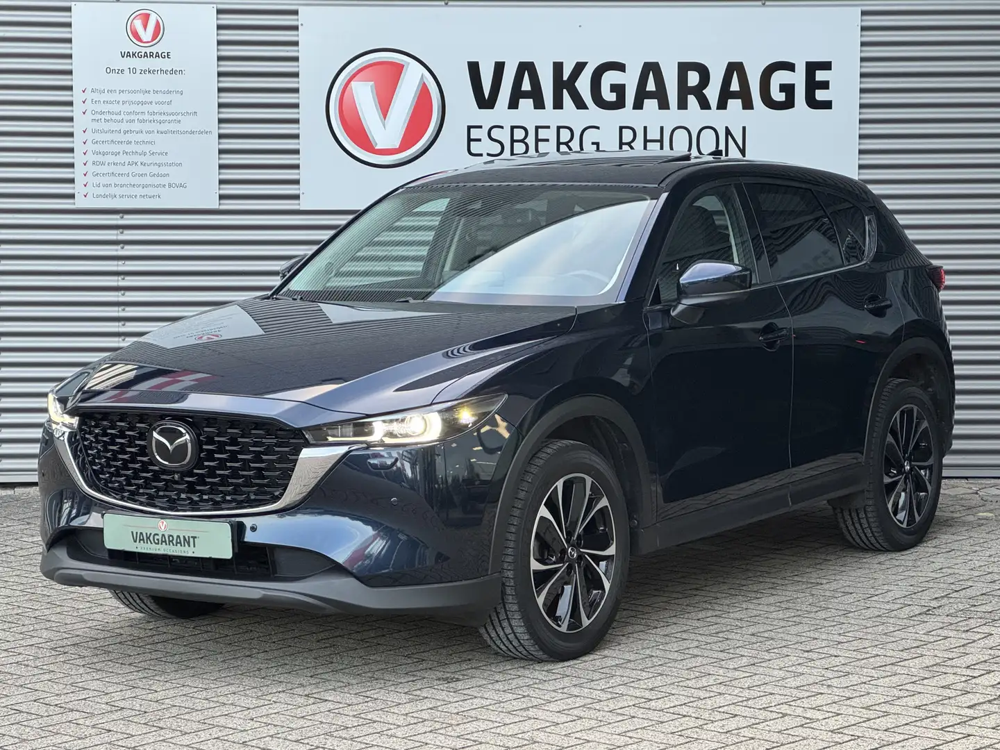 Mazda CX-5 2.0 SkyActiv-G 165 Luxury SCHUIFDAK,LEER,TREKHAAK Blauw - 1