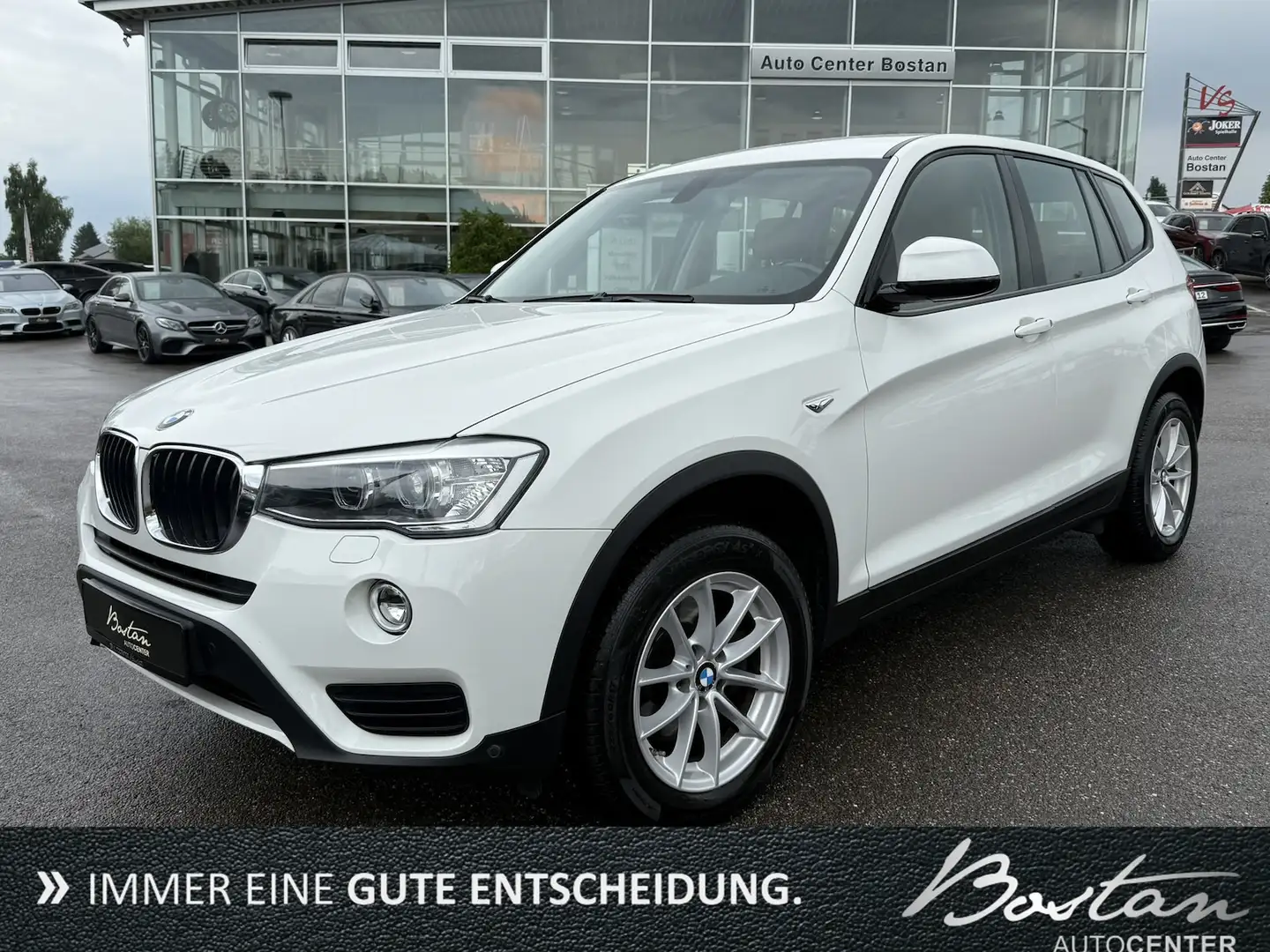 BMW X3 20d X-DRIVE/LEDER/NAVI/BI-XENON/SCHECKHEFT Blanc - 1