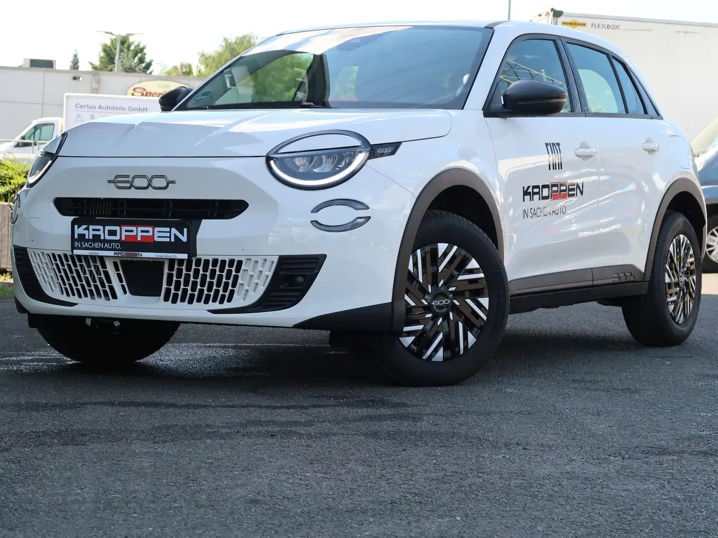 Fiat 600 Hybrid 1.2 DCT Navi PDC *125 Jahre Edition* Weiß - 2