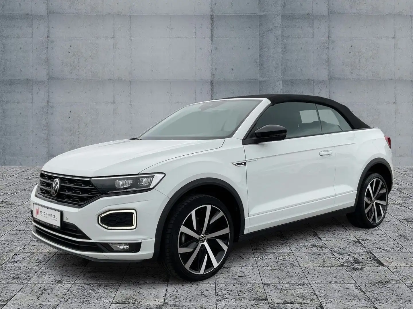 Volkswagen T-Roc 1.5 TSI R-LINE BLACK LED+NAV+DCC Weiß - 2