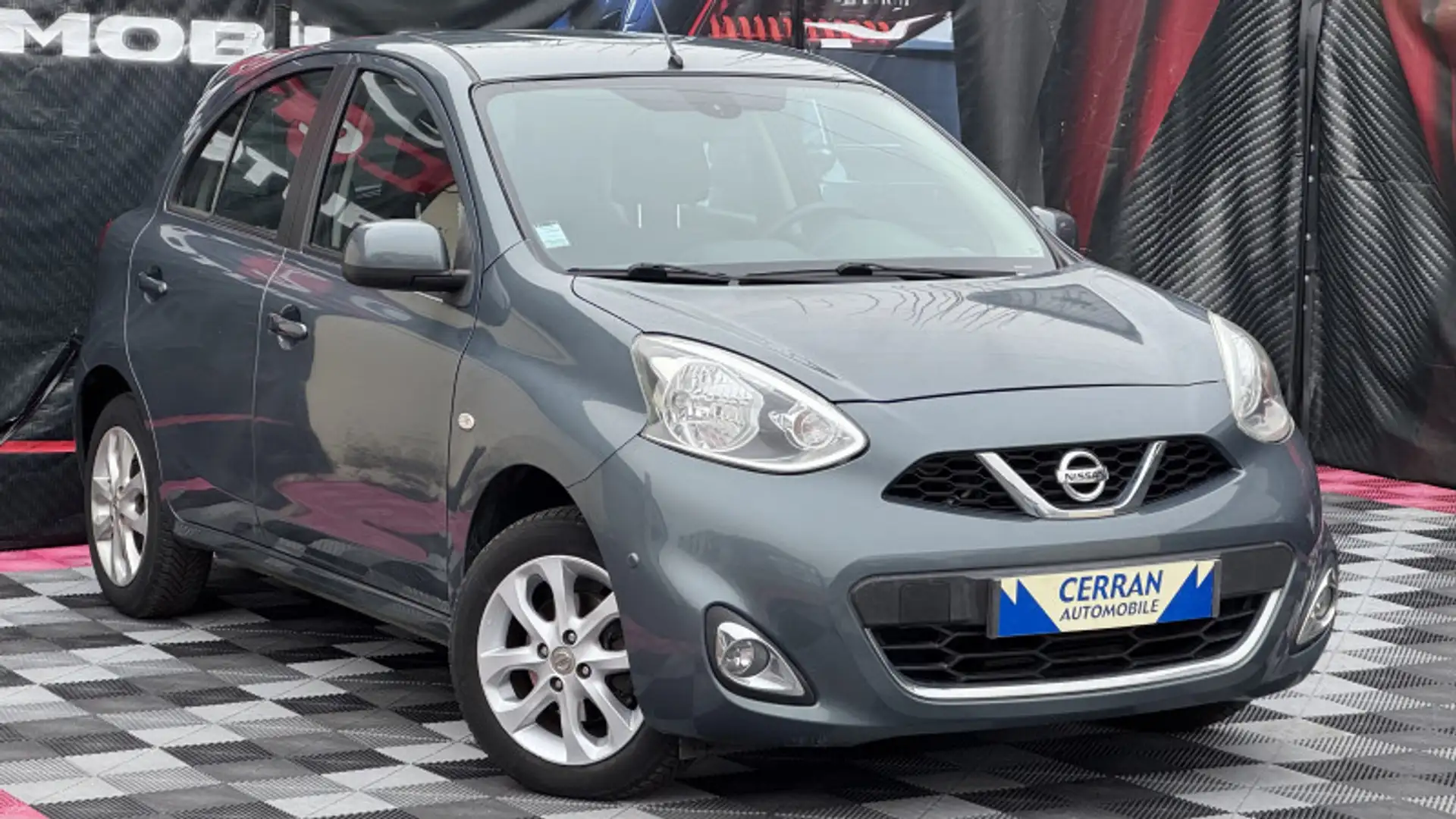 Nissan Micra 1.2 80CH CONNECT EDITION Gris - 2