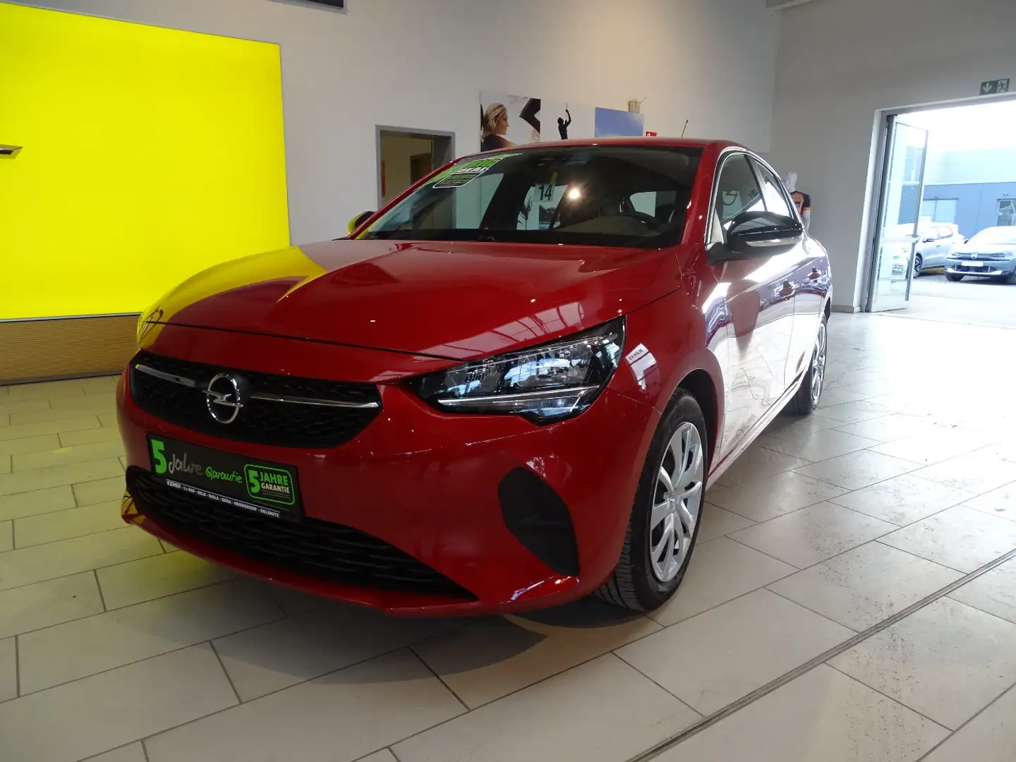 Opel Corsa 1.2 EDITION inkl. 5 Jahre Garantie (G5) Rood - 2