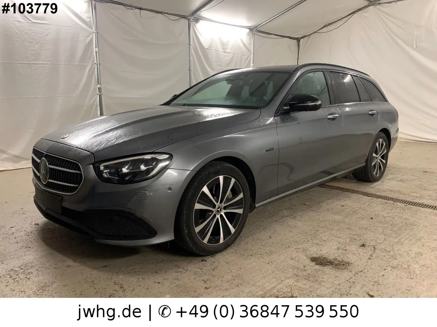 Mercedes-Benz E 300 E300 T de Avantgarde Night 360K Distronic Memory Gris - 1