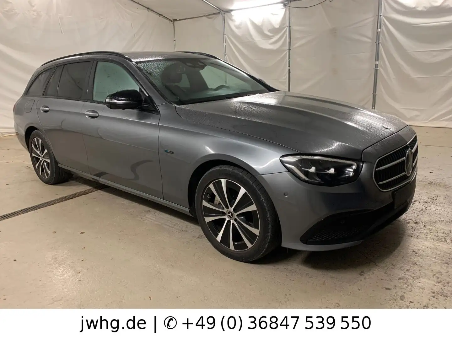 Mercedes-Benz E 300 E300 T de Avantgarde Night 360K Distronic Memory Gris - 2
