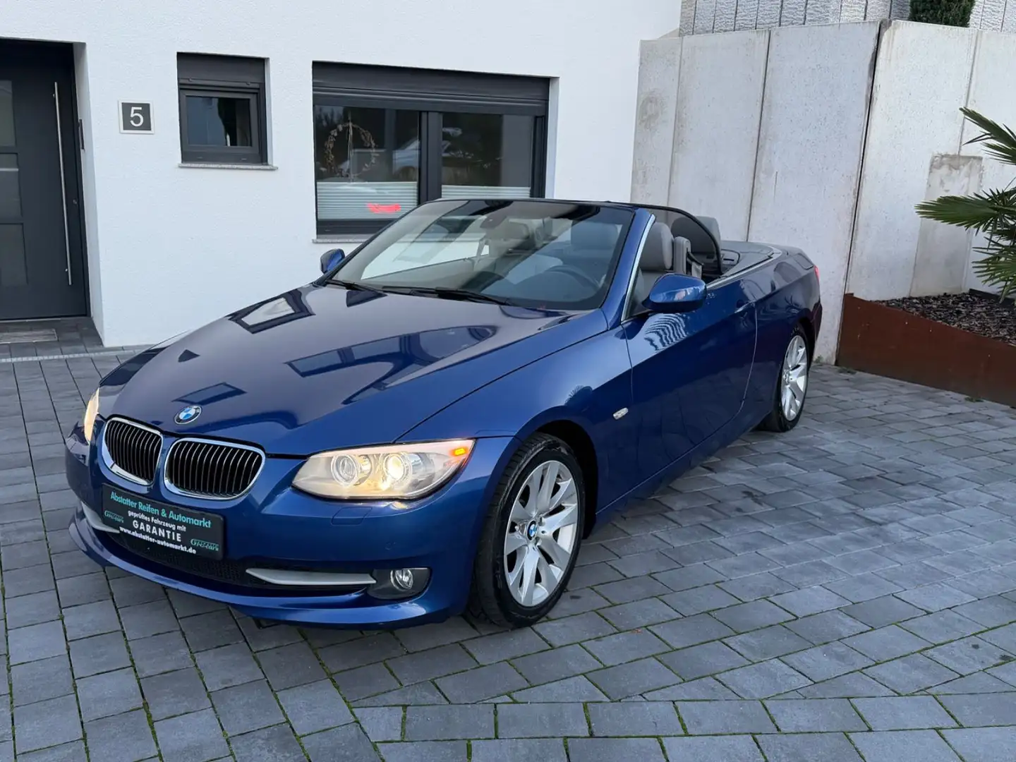 BMW 330 3 Cabrio 330d Automatik/Navi/Leder Blau - 1