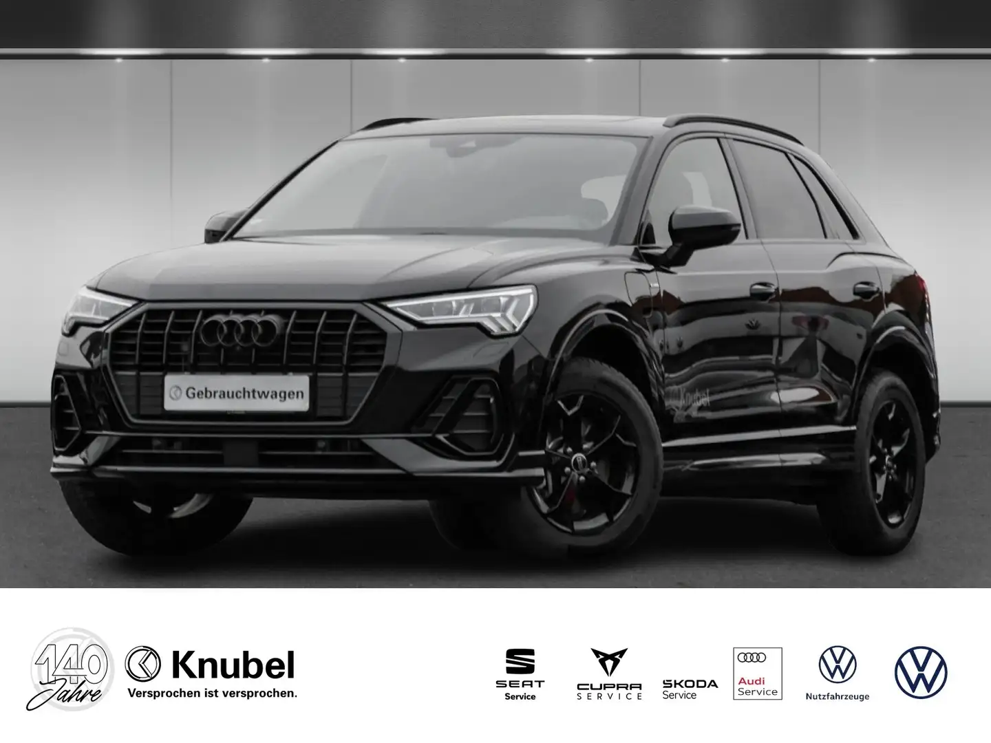 Audi Q3 S line 45 TFSI e Matrix SONOS Pano Navi+ ACC Fekete - 1