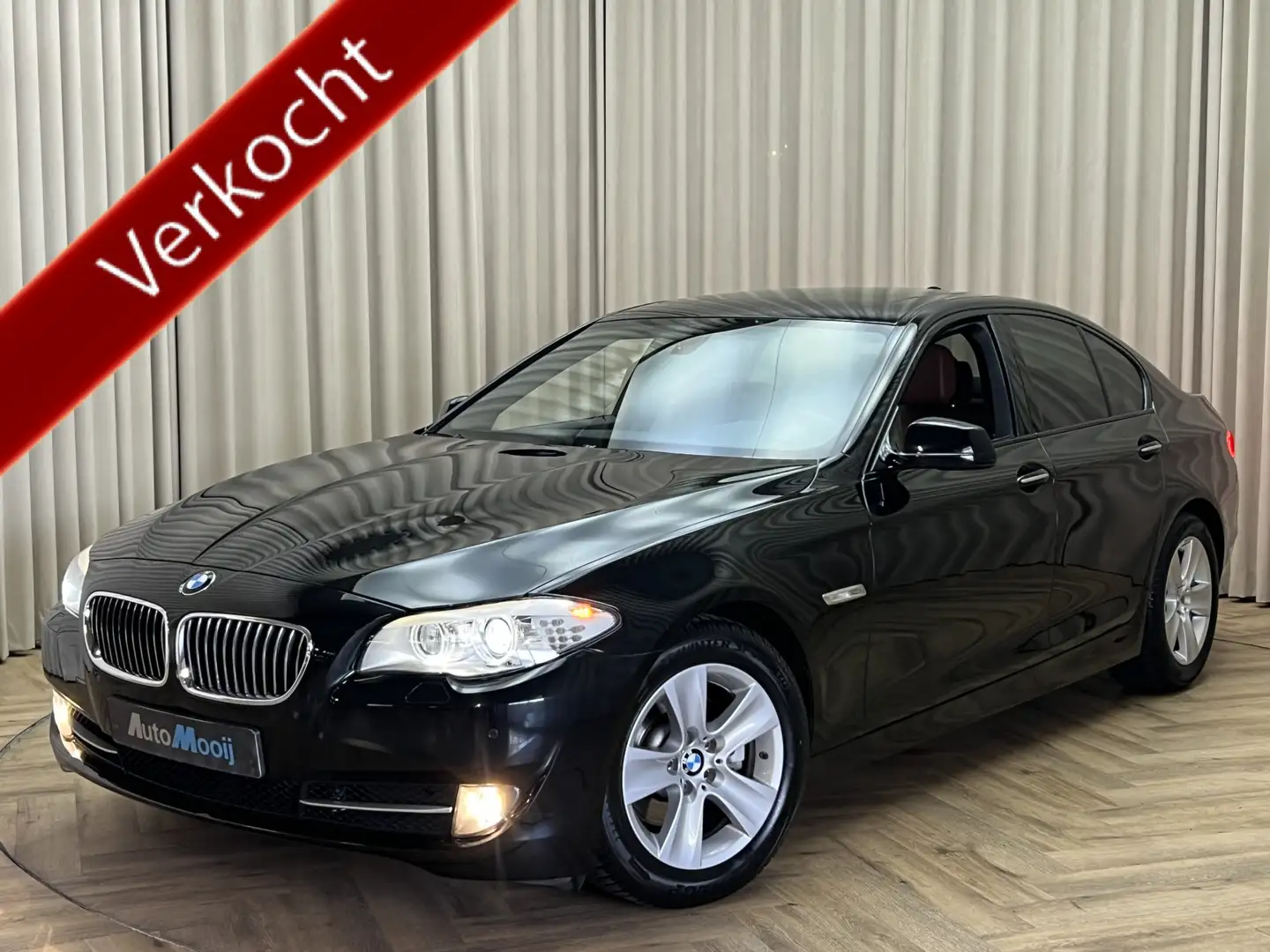 BMW 523 5-serie 523i 204 PK 1e Eigenaar / BMW Dealeronderh Zwart - 1