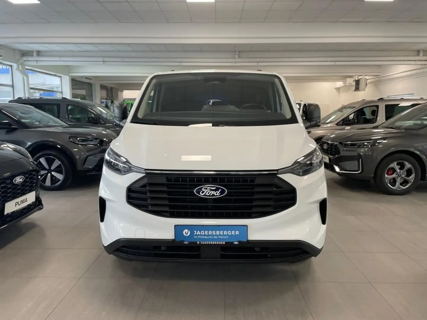 Ford Transit Custom Kombi 2,0 EcoBlue L2H1 320 AWD Tren Weiß - 2