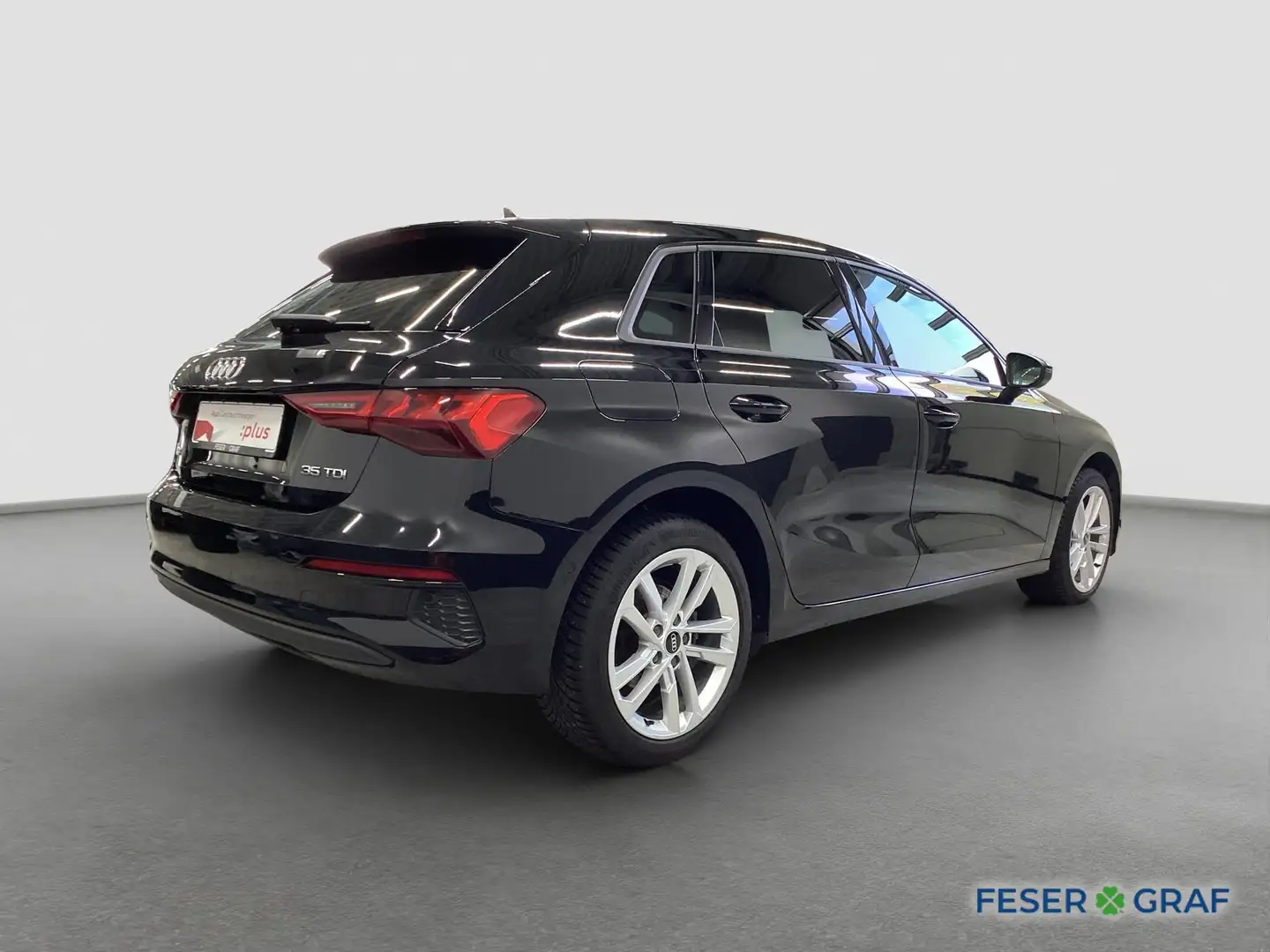 Audi A3 35 TDI Matrix Navi B&O Keyless Schwarz - 2