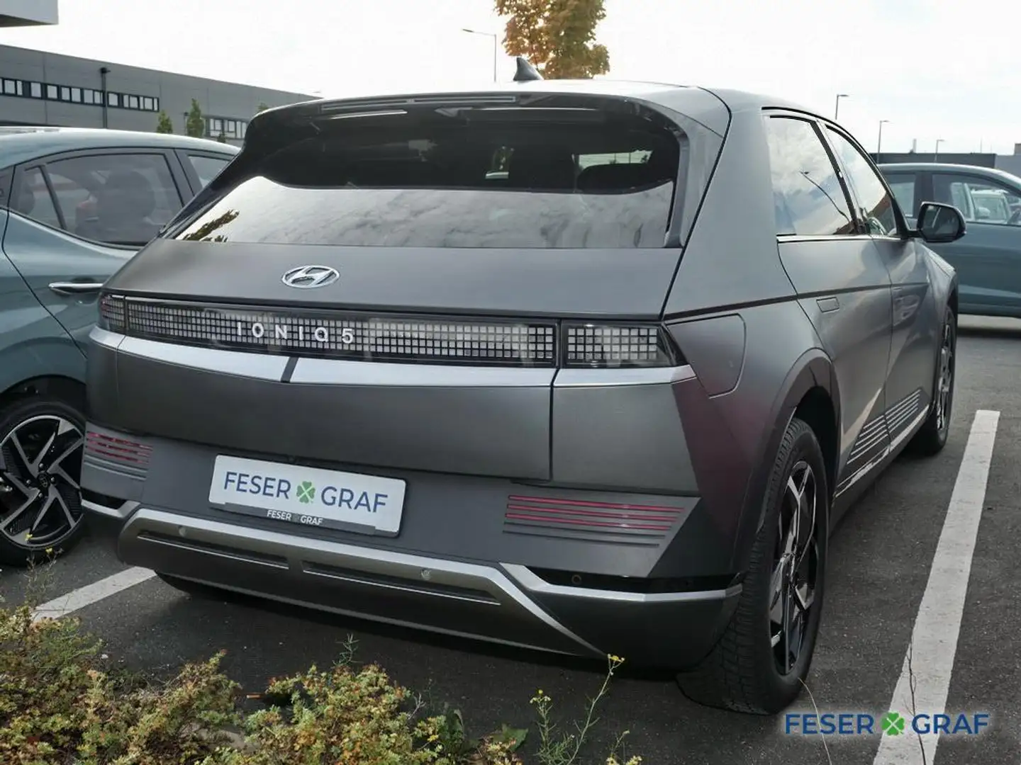 Hyundai IONIQ 5 TECHNIQ NAVI CAM SHZ LHZ LED 800V LADE Gri - 2