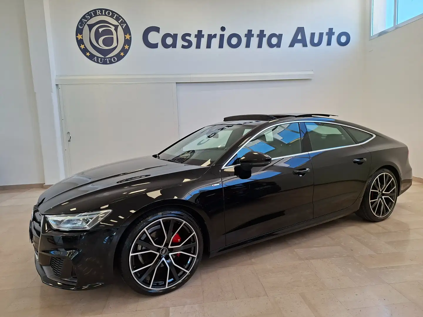Audi A7 Sportback 40 2.0 tdi mhev s-tronic S-Line KM 63247 Black - 1