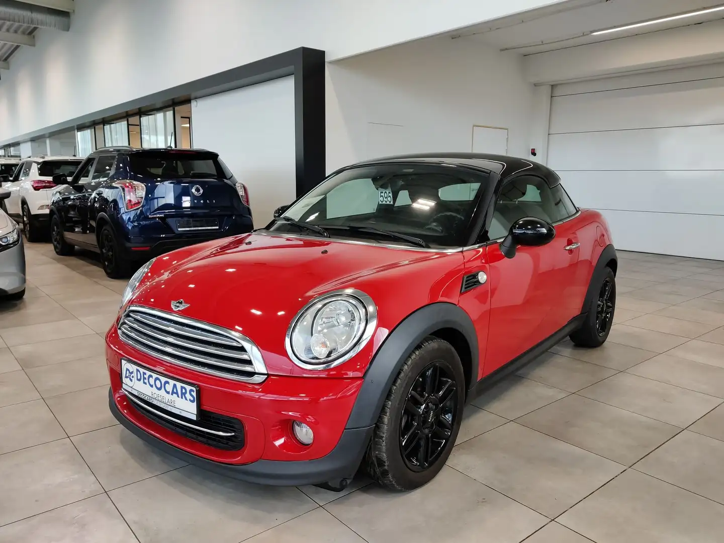 MINI Cooper Coupe Sportieve starterswagen // Bluetooth - Airco - Cruise Control Rot - 1