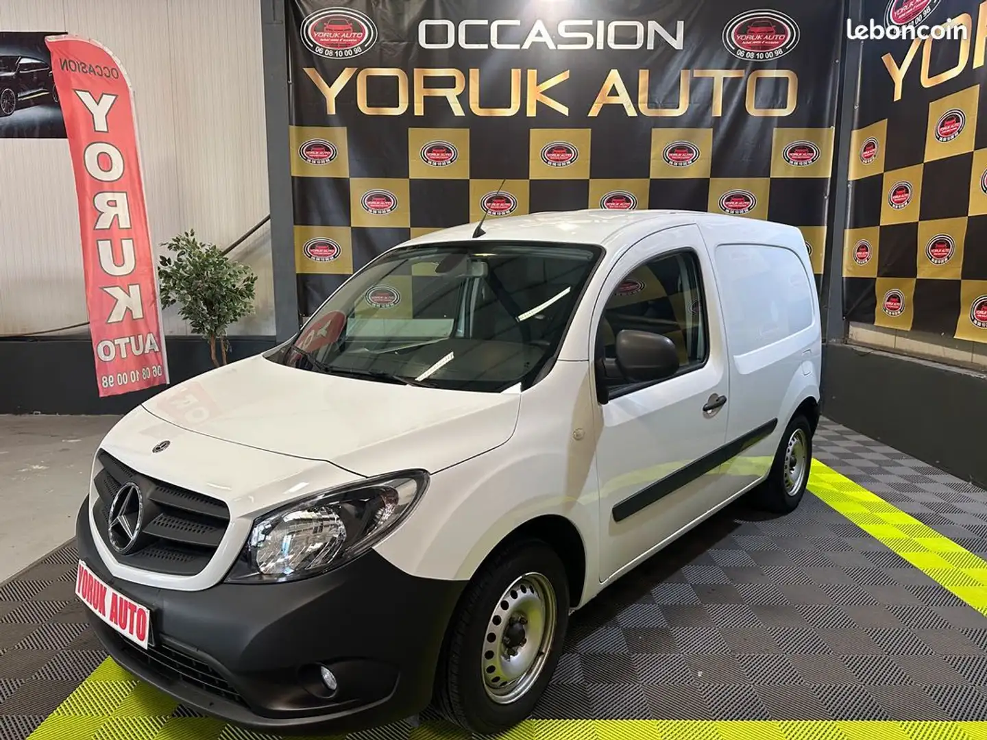 Mercedes-Benz Citan Mercedes 109 CDI Long Select Blanc - 2