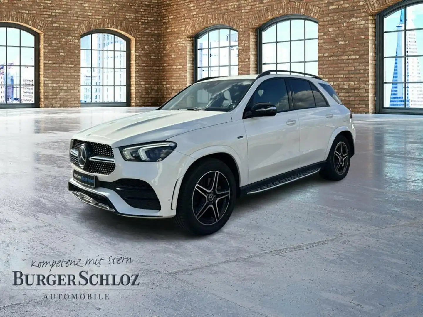 Mercedes-Benz GLE 350 de 4M AMG HUD Night LM ACC KeyLess PDC Weiß - 1