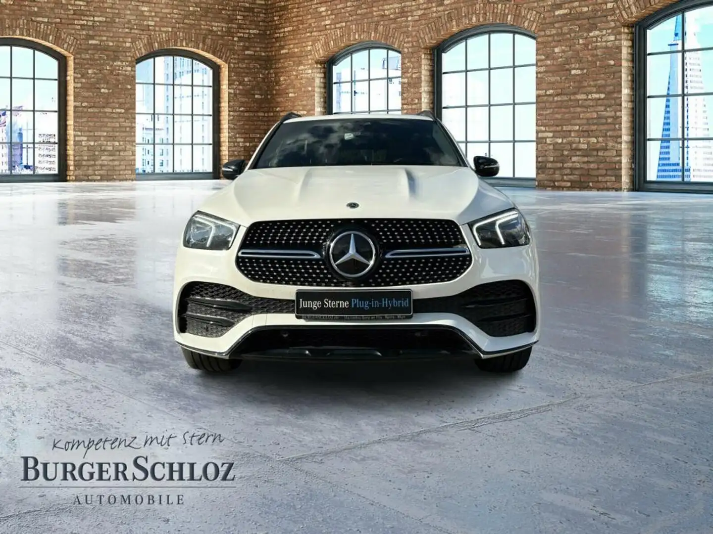 Mercedes-Benz GLE 350 de 4M AMG HUD Night LM ACC KeyLess PDC Weiß - 2