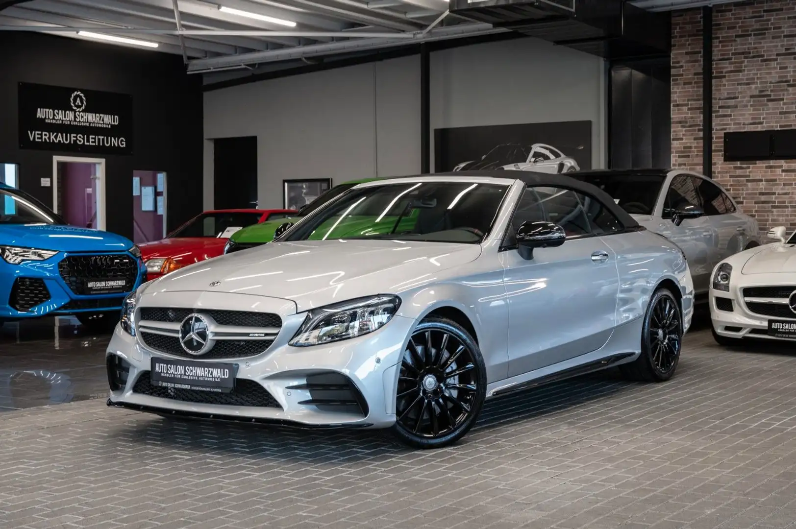 Mercedes-Benz C 43 AMG C43 AMG Cabrio 4Mat|AMG PERF. AGA+SCHALENSITZE Argintiu - 1