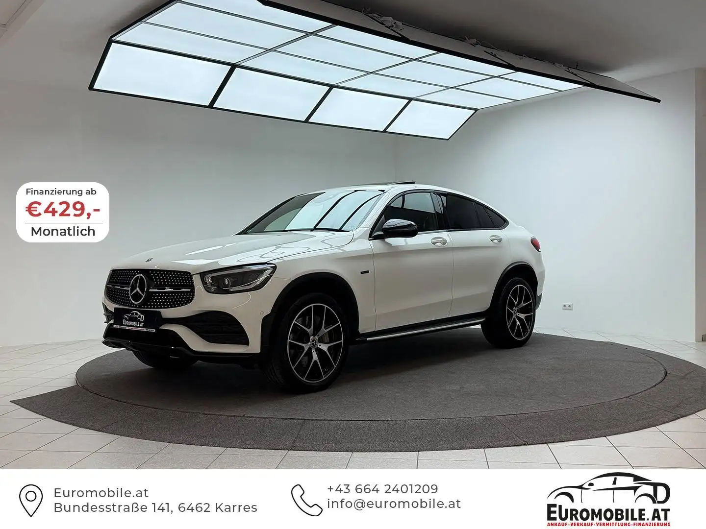 Mercedes-Benz GLC 300 GLC 300 e 4Matic AMG-Line 20-Zoll*TOTW*BURM*RFK*AHK*ACC*SHZ*SHD*LED* Weiß - 1