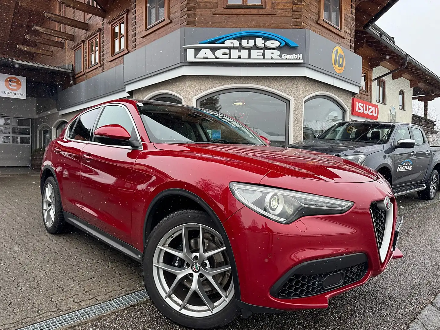Alfa Romeo Stelvio First Edition 2,0 ATX AWD*Panodach*Leder* Rot - 1
