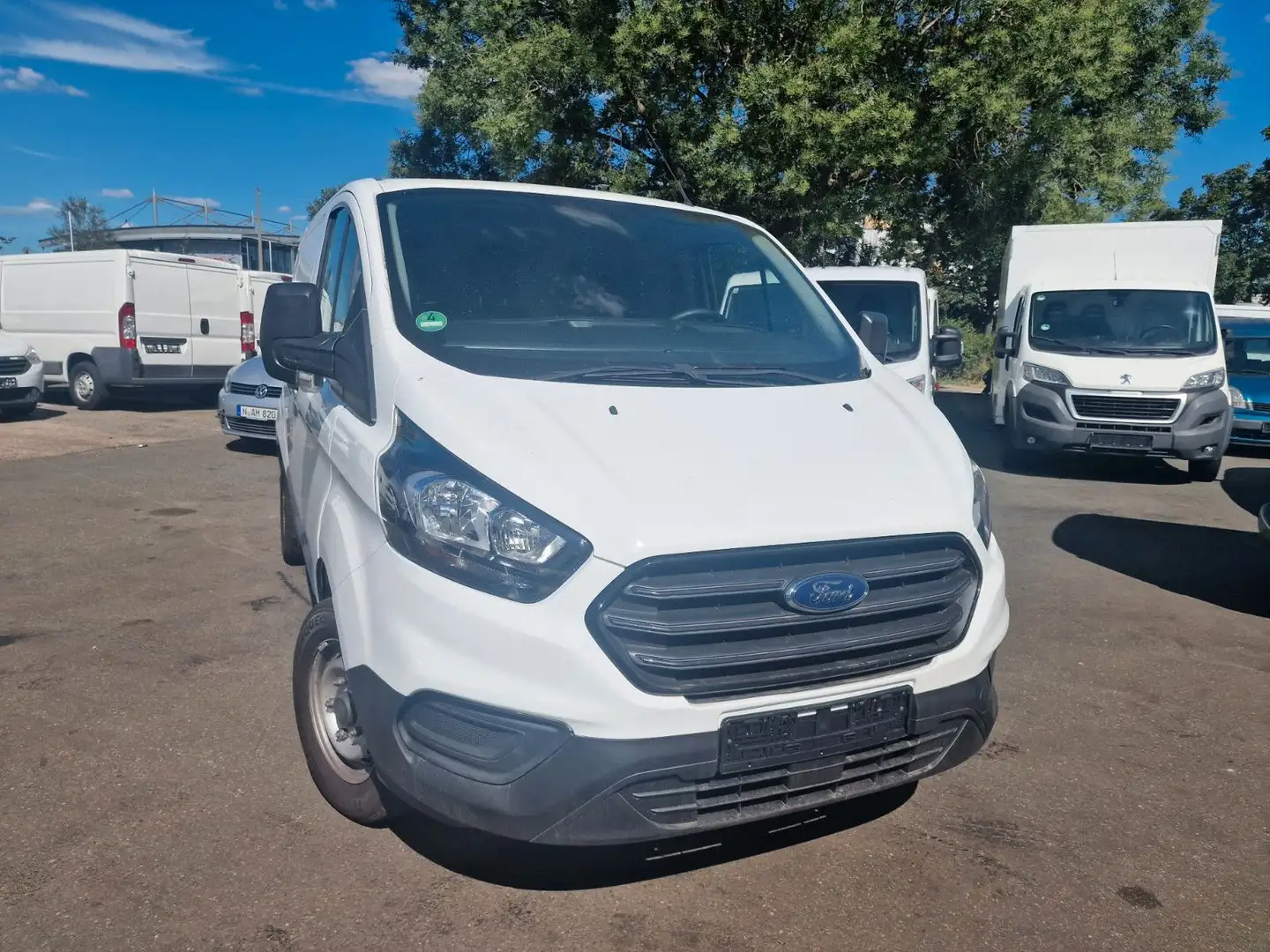 Ford Transit Custom wenig KM,neueTÜV-HU Weiß - 2