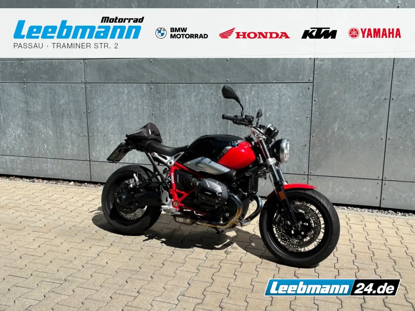 BMW R nineT R nine T Pure Červená - 1