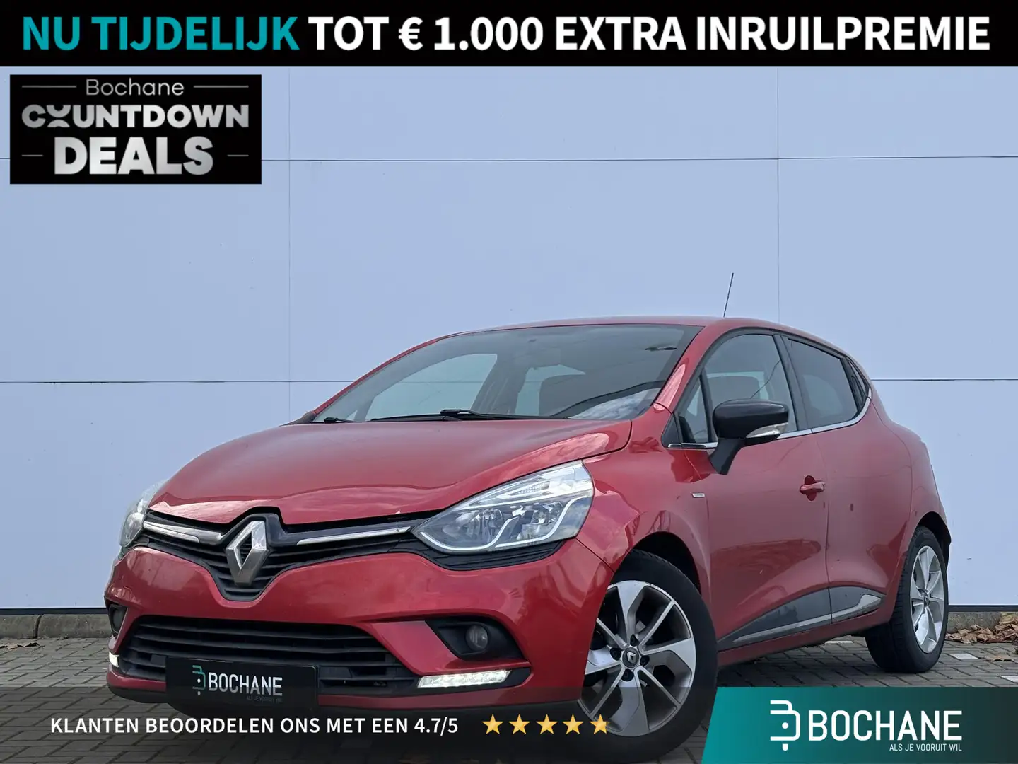 Renault Clio 0.9 TCe Limited | Navigatie | LMV | Rojo - 1