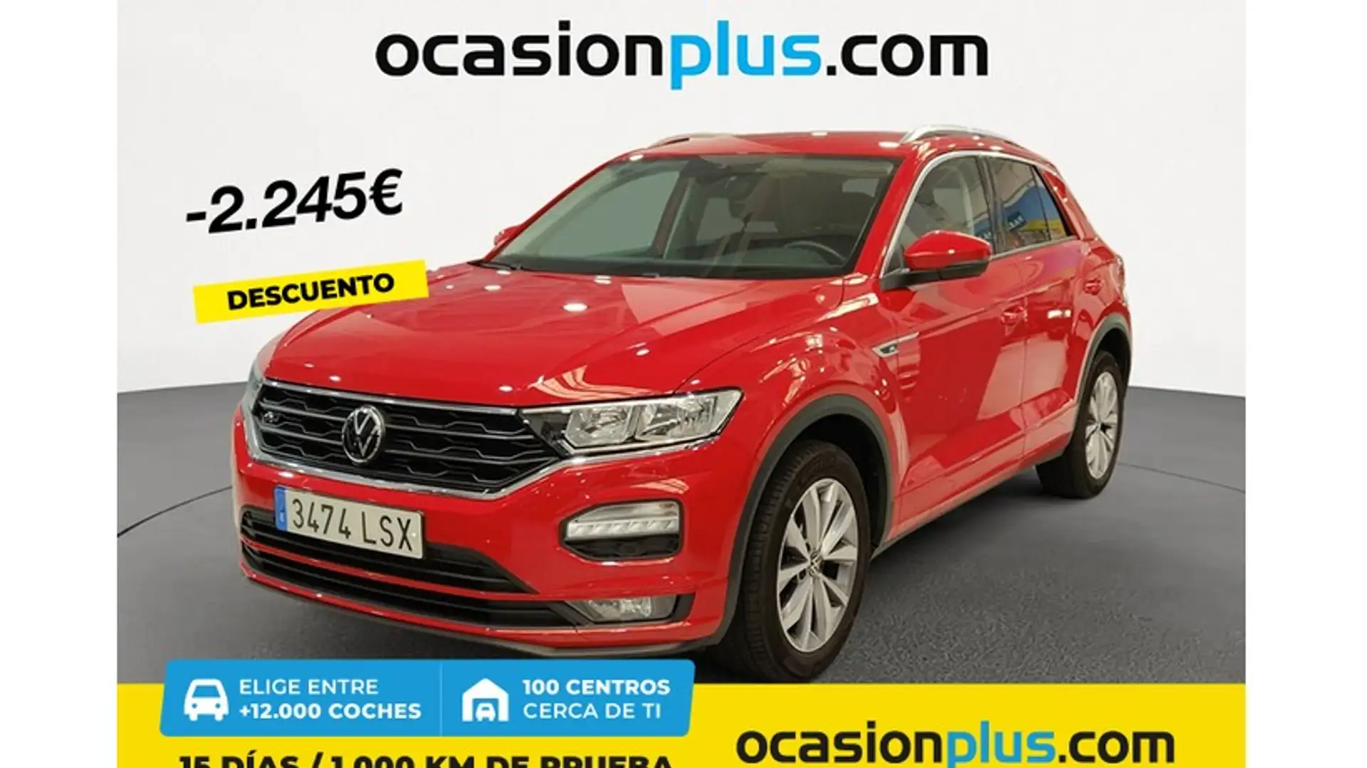 Volkswagen T-Roc 1.5 TSI Advance R-Line Rojo - 1