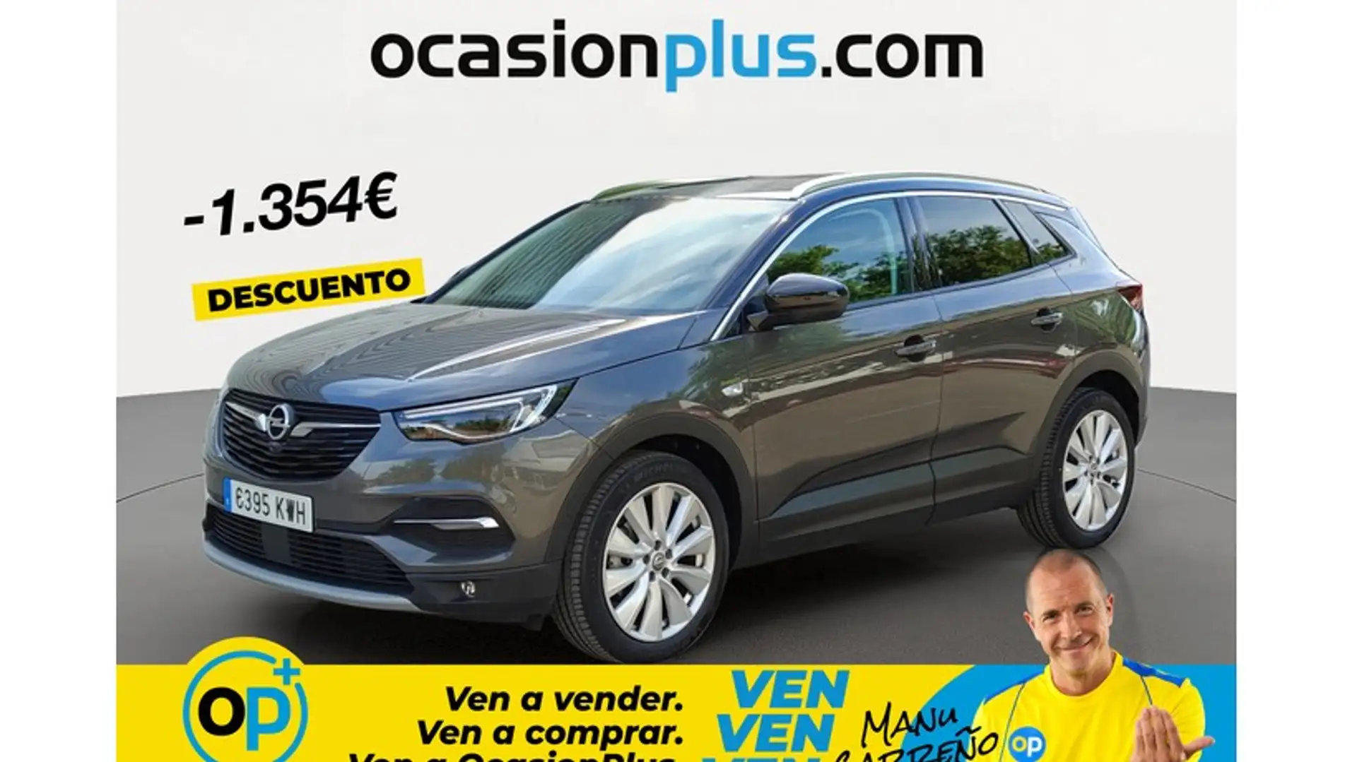Opel Grandland X 1.2T S&S Ultimate 130 Gris - 1