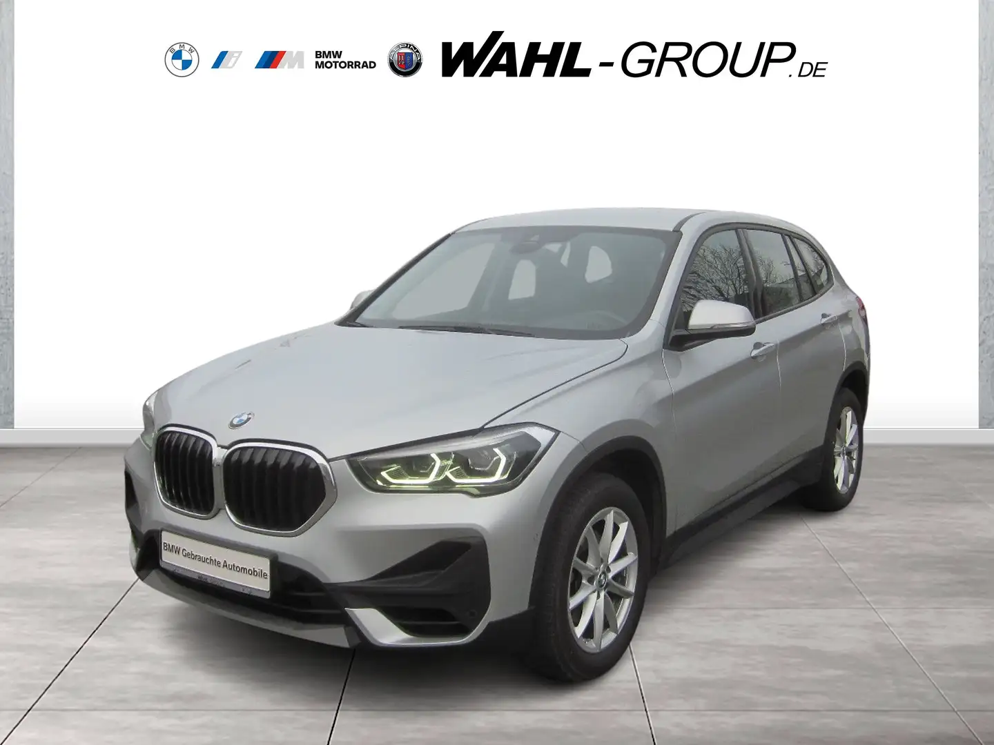 BMW X1 sDrive18i ADVANTAGE DKG LED NAVI GRA PDC PARKASSIS Silber - 1