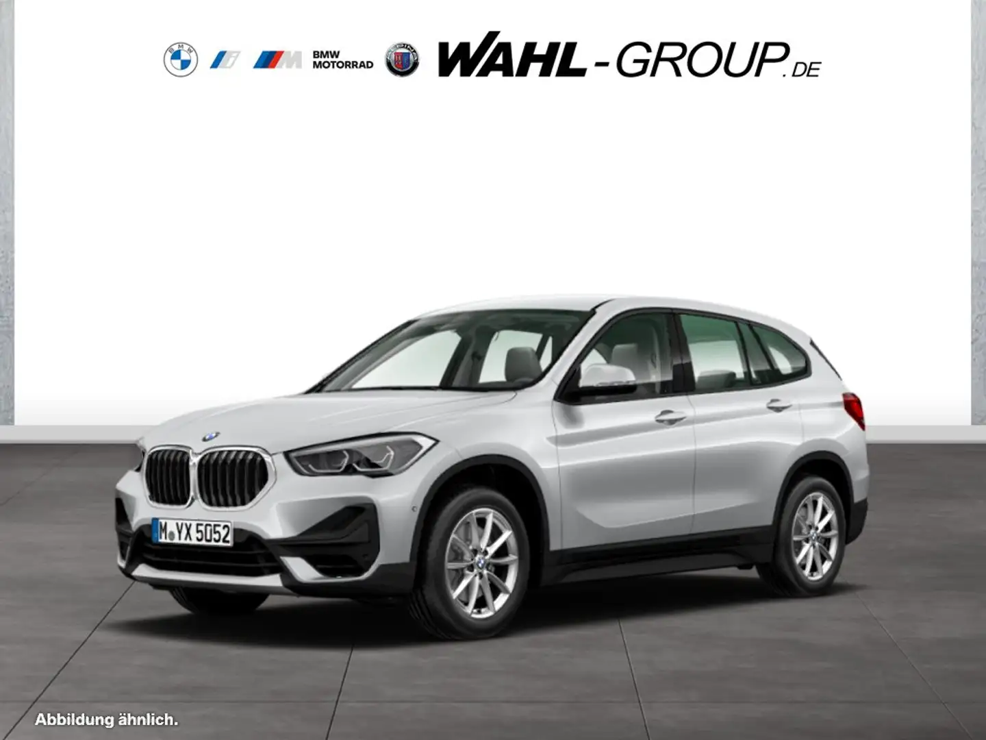 BMW X1 sDrive18i Advantage LED Navi Tempomat Shz Silber - 1